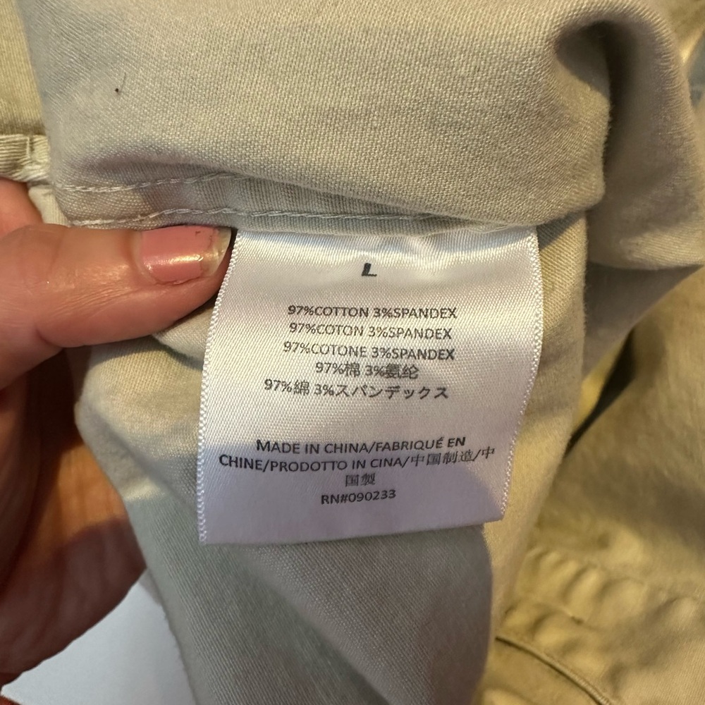 Essentials Stretch Baseball Jersey Button Down Sh… - image 6